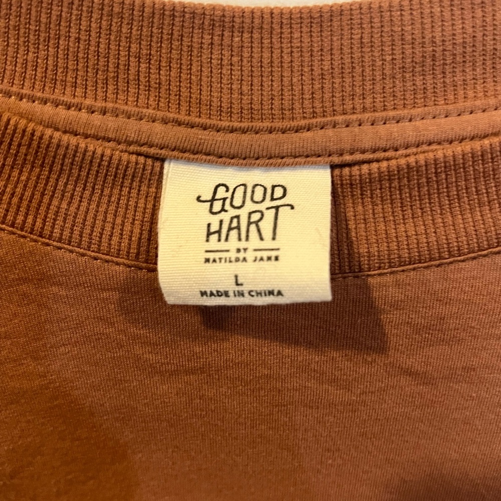 Good Hart Women's Brown Top